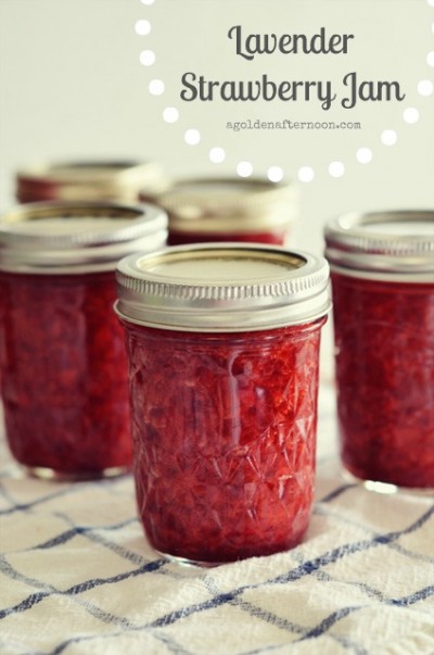 Summer In A Jar: Lavender Strawberry Jam