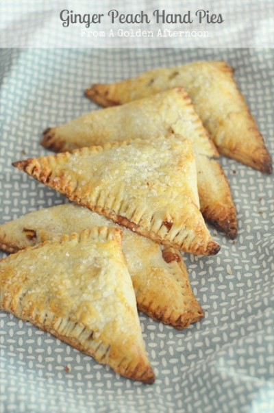 Ginger Peach Hand Pies