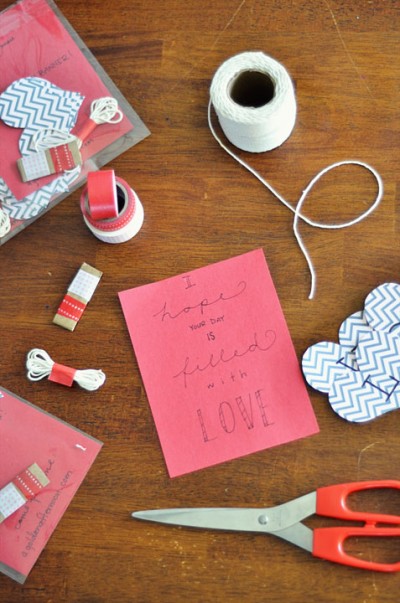 Last Minute Valentines: DIY Garland